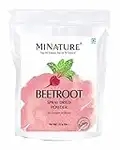 Beetroot Powder by mi nature - Concentrated (spray dried) powder (Beta vulgaris) – 227g (8oz) (1/2lb) | Vegan, Gulten Free, Non –GMO | Increasing Energy and Strength | Strengthens Your Heart Health|