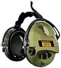 Sordin Supreme Pro X Neckband Casques Antibruit Électroniques à Forte Atténuation - 76302-X-06 - Protection Auditive - Coques d'oreilles Camouflage - Idéal pour la Chasse ou Le Tir