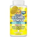 Bodhi Dog Natural Dog Odor Carpet Powder | Dry Pet Smell Eliminator | Remove Urine Smells | Plant Based and Biodegradable Room Powder | Loosens Fur and Dirt (Pack of 1)