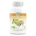 Original Organic Ashwagandha - 365 capsule - Altamente dosato con 1950mg per dose giornaliera - Vera bacca del sonno indiana - Vegan