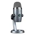 Blue Yeti Nano Microfono USB Premium per Registrazione, Streaming, Gaming, Podcast su PC e Mac, Mic a Condensatore, Effetti Blue VO!CE, Cardioide e Omni, Monitoraggio Senza Latenza - Grigio