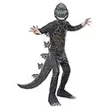 nezababy Dinosaur Costume Kids the Monsters Cosplay Jumpsuit Tail With Mask Child 3-14 Years (Medium)