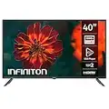 Television LED 40" INFINITON INTV-40BA130 Full HD (USB, HDMI, Modo Hotel, Reproductor/Grabador USB)