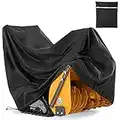 UCARE Snow Thrower Cover Dustproof Waterproof Snow Blower Covers for Most Electric Two-Stage Snow Throwers (M: 47.24x31.89x40.16in/ 120x81x102cm)