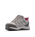 Columbia REDMOND III WATERPROOF, Zapatillas de Senderismo y Trekking para Mujer, Gris (Ti Titanium/Red Onion), 39 EU