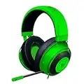 Razer Kraken Gaming Headset: Lightweight Aluminum Frame, Retractable Noise Isolating Microphone, For PC, PS4, PS5, Switch, Xbox One, Xbox Series X & S, Mobile, 3.5 mm Audio Jack – Green