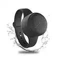 Momoho Altoparlante Bluetooth Impermeabile Speaker Bluetooth Portatile Mini Cassa Bluetooth Indossabile da Polso IPX7 Impermeabile Supporto Scheda SD Musica per Uso Esterno Doccia Feste Gita (Black)