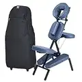 Master Massage Professional Portable Massage Chair, Blue