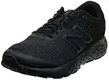 New Balance Men's 520v7 Road Running Shoe, Black Silver, 10 UK