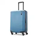 American Tourister Stratum XLT Expandable Hardside Luggage with Spinner Wheels, Blue Spruce, Carry-On 21-Inch