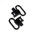 GUGULUZA Gun Sling Swivel, 1" - 1.25" Rifle/Shotgun Sling SwivelsQuick Release (1 inch 2 pcs)