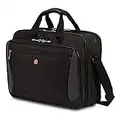 Wenger Mainframe 15.6" Laptop Brief Laptop Bag, Black
