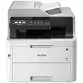 Brother MFCL3750CDW MFC-L3750CDW Digital Color All-in-One Printer, Laser Printer Quality, Wireless Printing, Duplex Printing, Amazon Dash Replenishment Enabled, White