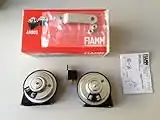 FIAMM COPPIA TROMBE CLACSON AM80S 12V AUTO MOTO + RELE