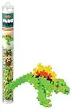 Plus-Plus - Tube Spinosaurus - 70 Pieces - Creative Building and Construction Set - Mix of Dino Colors in a Tube - Kids 5 to 12 Years - P4232