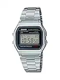 Casio Vintage A158WA-1CR - Orologio da Polso Digitale, Argento