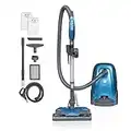 Kenmore Pet Friendly Lightweight Bagged Canister Vacuum Cleaner with Extended Telescoping Wand, HEPA, 2 Motors, Retractable Cord, and 4 Cleaning Tools, Blue