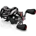 Piscifun Torrent Baitcasting Reel, 18LBs Max Drag and Carbon Fiber Baitcaster, 7.1:1 Baitcasting Fishing Reel, Magnetic Braking System Casting Reel, Innovative Low Profile Baitcaster Fishing Reel.