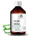 BIO Fresh Aloe Vera Liquid Concentrate. Jus concentré provenant directement de la plante. 100% naturel et pur. Pressé à froid. Biologique - 500 ml