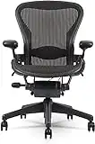 Classic Herman Miller Aeron Chair Size B Renewed by Chairorama, Aluminum