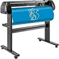 VEVOR Máquina Cortadora de Vinilo con Soporte de Piso, Plóter de Vinilo Cutter Plotter, Memoria128K-2M