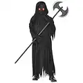 Amscan 9908184 - Kids Halloween Glaring Grim Reaper Boys Fancy Dress Costume Age: 10-12 Yrs