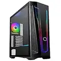 Cooler Master MasterBox 540 - Case PC Gaming ARGB ATX, Chassis Mid-Tower, Pannello Laterale in Vetro Temperato, 1x120mm Ventola SickleFlow ARGB, Flusso Aria Multi-Configurazione, Controller ARGB Incl.