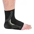 Knöchelbandage Compression Sleeve Knöchelbandage für den Sport, lindert Achillessehnenentzündung, Gelenkschmerzen, Plantarfasziitis Fußsocke mit Arch Support Reduziert Schwellungen(L)