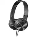 Sony MDR-ZX110NC - Auriculares de diadema con cancelación de ruido con imanes de neodimio y controladores de 30 mm, color negro (Renewed)