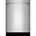 Bosch SHXM63W55N 300 Series 24" Built In Fully Integrated Dishwasher with 5 Wash Cycles in Stainless Steel