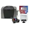 Fargo DTC1250e ID Card Printer & Complete Supplies Package with Bodno Software