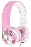 NENOS Kids Headphones Children’s Headphones for Kids Toddler Headphones Limited Volume Unicorn Unicorn