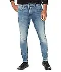 G-STAR RAW Men's D-Staq 3D Slim Jeans, Blue (medium aged D05385-8968-071), 33W / 30L