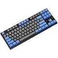 Durgod Taurus K320 TKL Wired Mechanical Gaming Keyboard - 87 Key - Double Shot PBT - NKRO - USB Type C (Cherry Blue,Black)