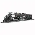 MERK Technic - Kit de modelo de locomotora Big Boy, juego de construcción de tren de vapor para niños y adultos, compatible con LEGO Technic, negro, 78 x 7 x 11 cm