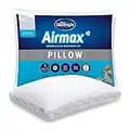 Silentnight Airmax Pillow – Air Mesh Sides Maximising Airflow Preventing Overheating for a Cool Night's Sleep – Machine Washable and Hypoallergenic Bed Pillow, White