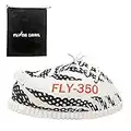 FlyingGrail Sneaker Slippers | Up to size 10.5M | Unisex | Soft and Cozy | (Zebra)