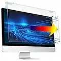 Blue Light Screen Protector for 23, 23.6, 23.8, 24 Inch Diagonal LED PC Monitor, Scratch-Resistant Computer Screen Blue Light Blocker, Blue Light Filter Hanging Type (W 21.3" x H 13.4")