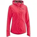 Gonso Damen Regenjacke Sura Light, Fahrradjacke mit Kapuze, wasserdicht und atmungsaktiv, Radjacke mit wärmeisolierendem Innenfutter aus Mesh