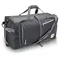 Hafmall Bolsa de Viaje Plegable Fin de Semana Grande 100L, Bolsa Deporte Hombre/Mujere con Compartimento Zapatos, Macuto Viaje Ligera XL, Travel Duffle Bag,Impermeable y Resistente al Desgarro, Gris