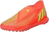 adidas Predator Edge.3 LL TF J, Sneaker Unisex-Bambini, Solar Red/Solar Green/Core Black, 32 EU