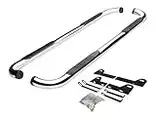 DNA Motoring STEPB-3-020-SS Stainless Steel 3" Side Step Nerf Bar Running Board