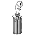 Husuper Pulvérisateur INOX 6L Brumisateur Jardin pour Plante pour Jardinage Domestique et Nettoyage au Sol