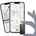 SafeTag Mini – Rechargeable Mini GPS Tracker, Person, Car, Van, Motorbike, Caravan etc. 34-205 Countries, 3-9 Day Battery, Real Time Tracking + Notifications, 7 Day Free Trial+SIM Included, UK Company