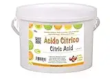 ÁCIDO CÍTRICO 3 KG – Limpiador del Hogar - 100% Puro y Biodegradable - Para Cocinas, Baños y Hogar en general