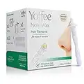 Original Nez de Yoffee Nose Wax Le Kit de Cire Pour Hommes et Femmes - Cire Épilation Nez homme - de Cire d’Abeille Bio - Sûre-Rapide-Indolore -10 Applicateurs réutilisables - Cire Nez Homme