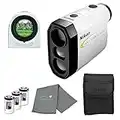 Nikon Coolshot 20i GII Golf Laser Rangefinder, 16666 Bundle with 3 CR2 Batteries and a Lumintrail Cleaning Cloth