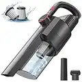 Handheld Vacuum Cordless Car Vacuum, Ganiza H20 Lightweight Rechargeable Hand Vacuum with Strong Suction, Portable Vacuum with LED Light, Hand-Held Vacuum Cleaner for Car/Home