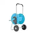 Cellfast Garden Cart ALUPLUS 1/2" 60m, Reel, Aluminium Construction, Lightweight, Corrosion Resistant, Convenient Transport and Storage of a Hose, 55-260, Blue, 55x55x0.1 cm