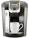 Keurig K575 Coffee Maker, Single Serve K-Cup Pod Coffee Brewer, Programmable Brewer, 80 ounces, Platinum